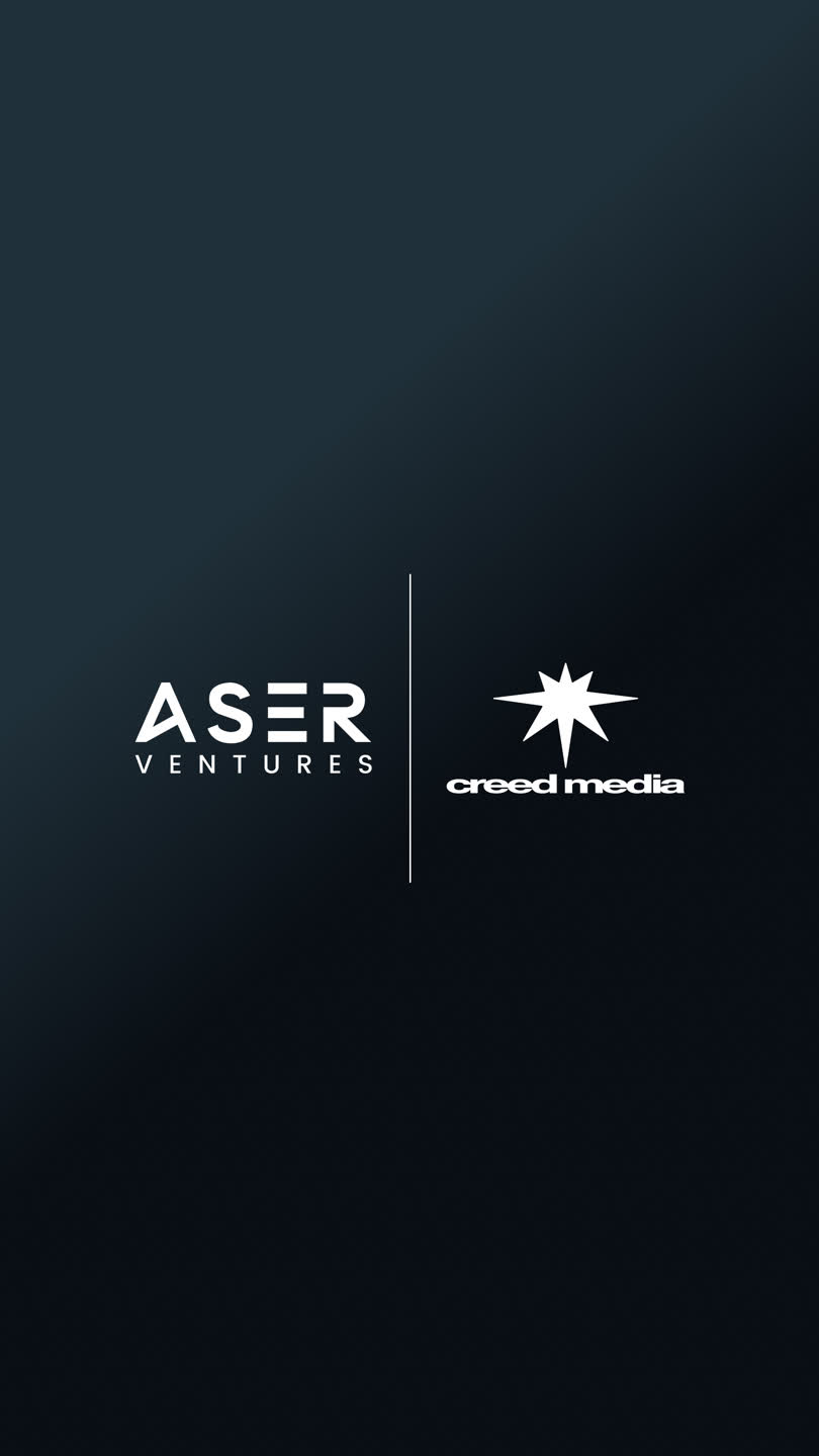 Aser Ventures and Creed Media deal announcement